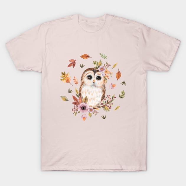 Love Owl T-Shirt by ninoladesign
